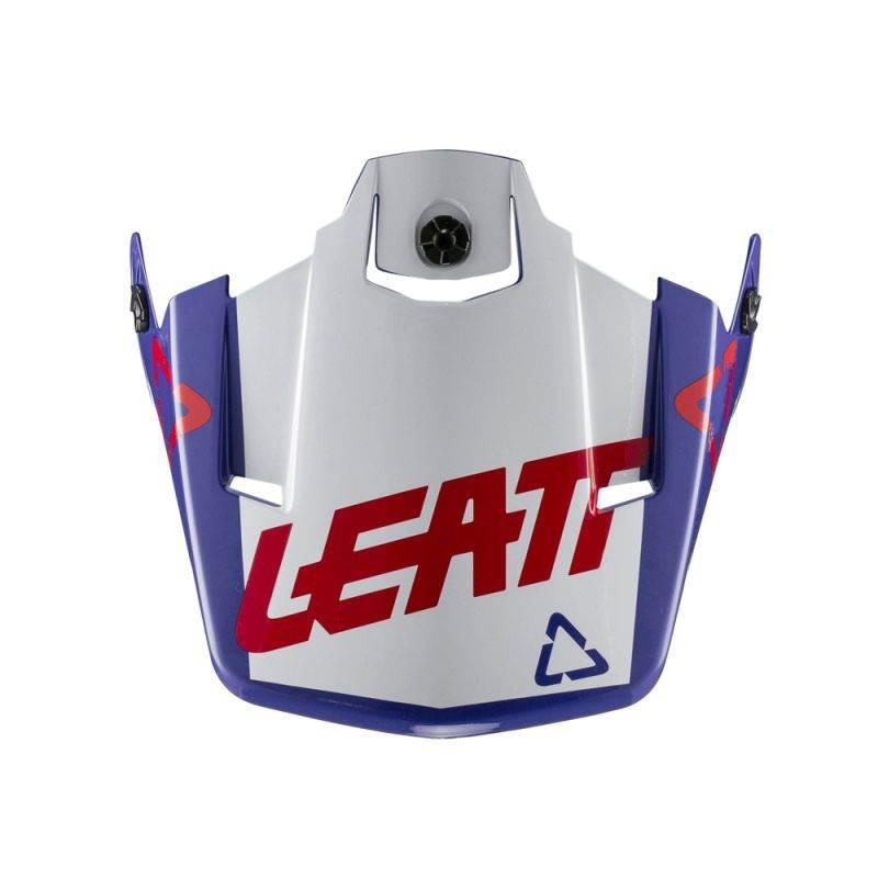 Leatt Daszek/Visor Do Kasku Gpx 3.5 V20.2 Royal Kolor Biały/Niebieski/Czerw
