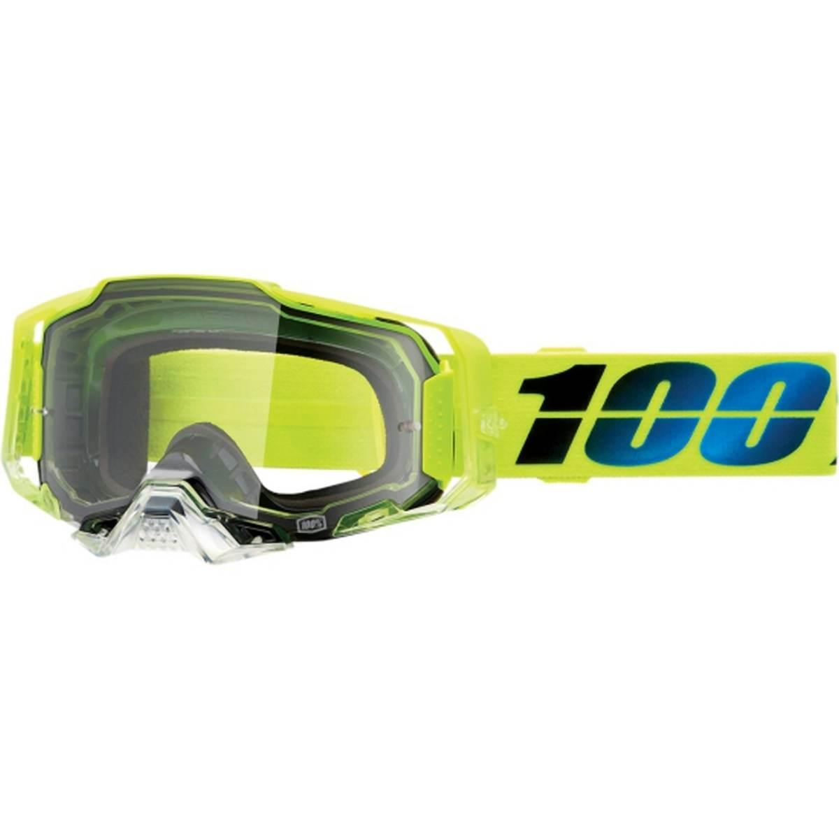 100 Procent Gogle Armega Koropi - Clear Lens - Kolor Zielony/Niebieski Szyb