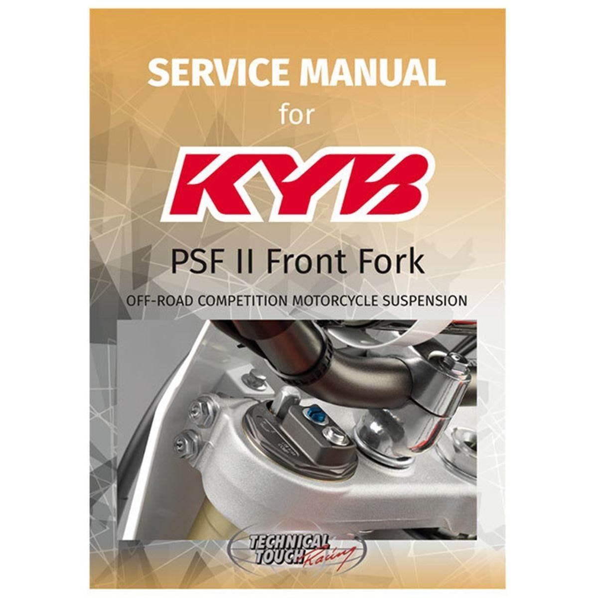 Kyb Książka Serwisowa Psf Ii Pneumatis Spring Fork English Service Manual