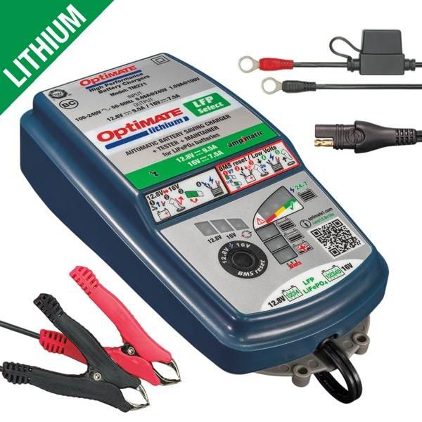 Optimate Ładowarka Akumulatorów Optimate Lithium Lfp Select Ampmatic 12.8V