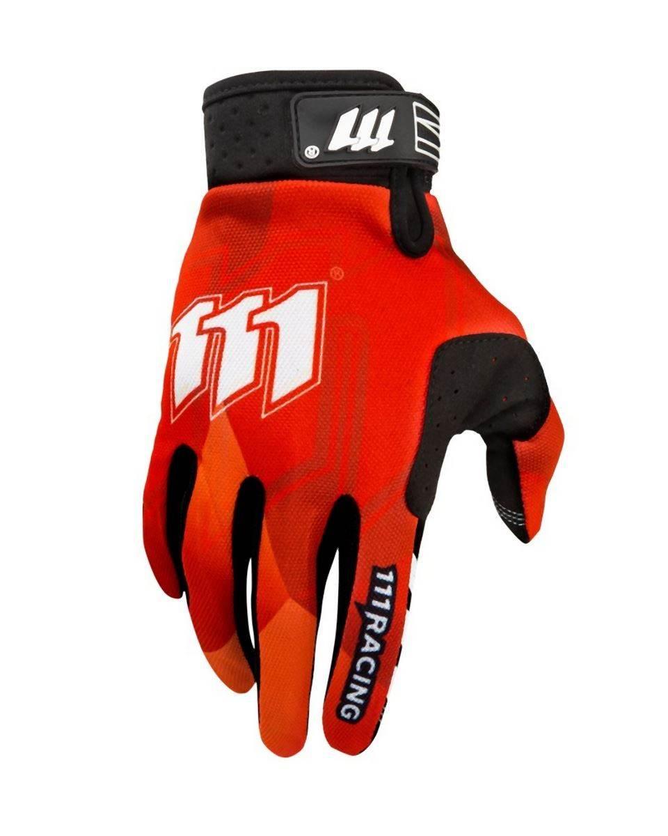 111 Racing Rękawice Moto 111 Ra Red/Black/White Kolor Czerwony/Biały/Czarny