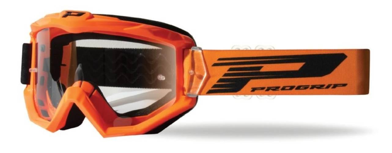 Progrip Gogle Pg3201-166 Atzaki Kolor Pomarańczowy Fluo Szyba Pg3213 Antisc