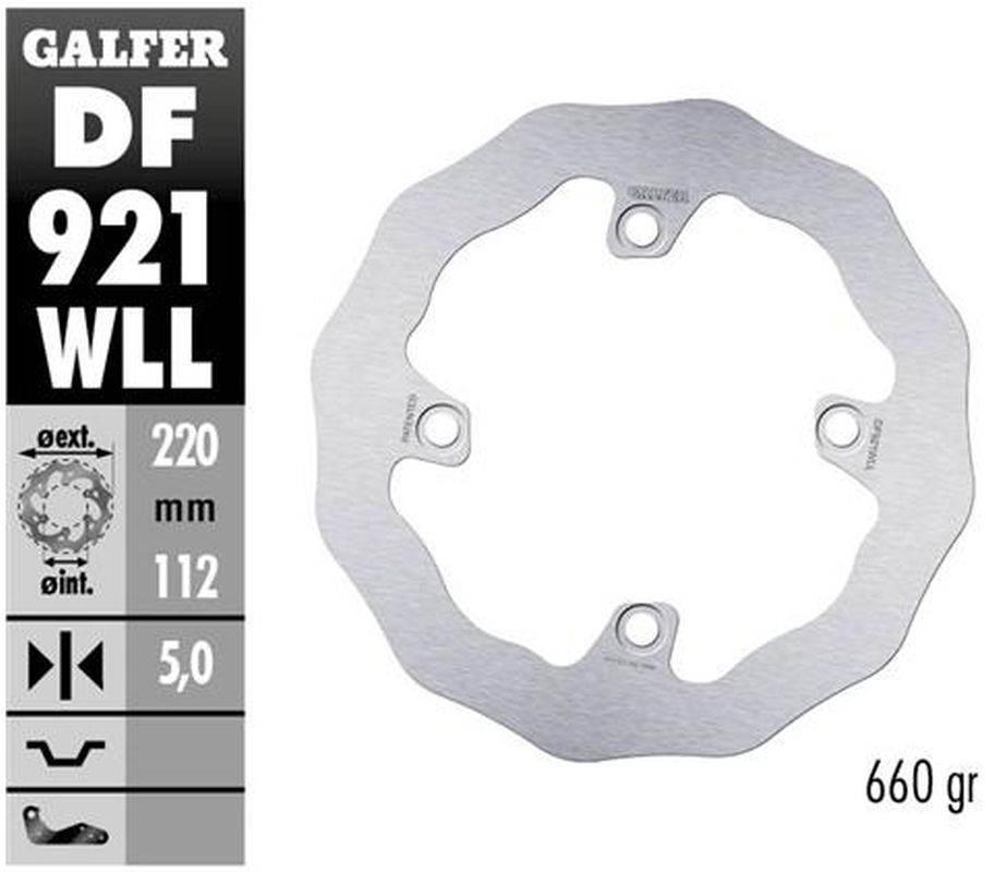 Galfer Tarcza Hamulcowa Tył Sherco Se/Sef 250/300/450 '14-, Tylko Z Zawiesz