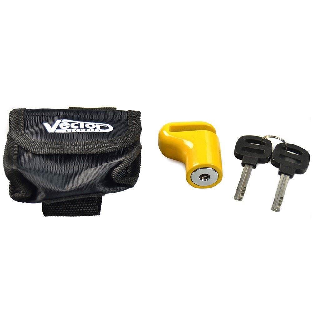 Vector Vicma Blokada Tarczy Hamulcowej Disc Lock Z Pokrowcem Kolor Żółty 47