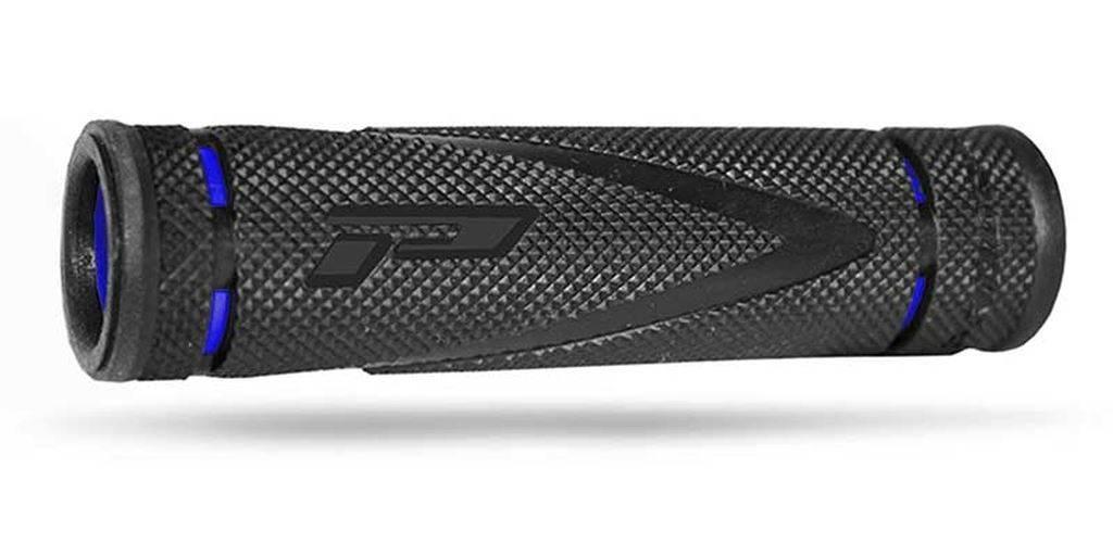 Progrip Manetki Pg838 Atv 22+22Mm, Dł.125Mm Kolor Czarny/Niebieski Dwuskład