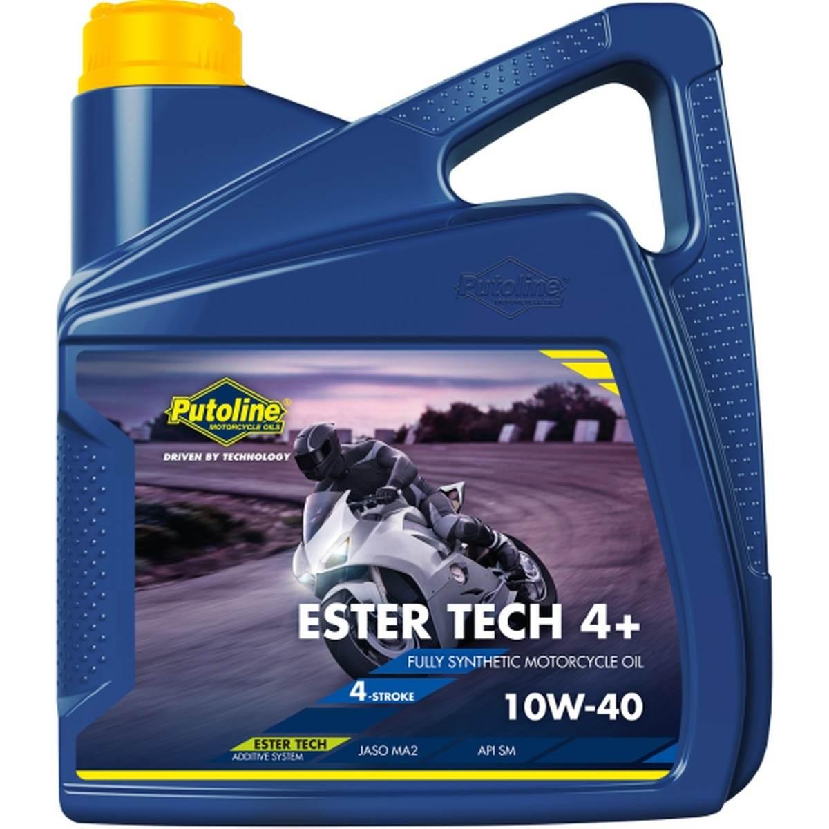Putoline Olej Silnikowy 4T Ester Tech 4+ 10W40 4L Off Road Akc