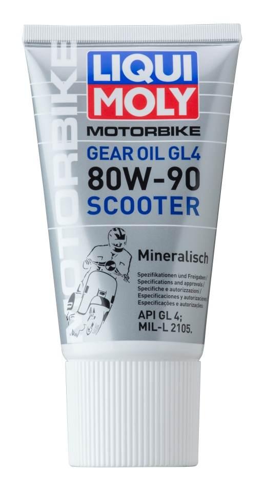 Liqui Moly Olej Przekładniowy Motorbike Gear Oil 80W90 Gl4 Scooter 0,15L 6
