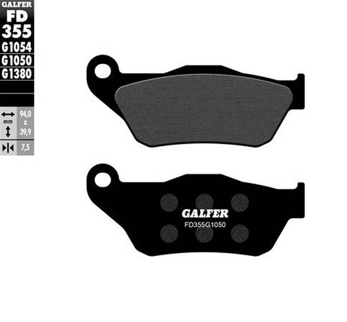 Galfer Klocki Hamulcowe Kh430 Półmetaliczne Scooter