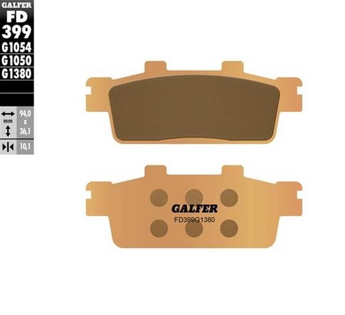 Galfer Klocki Hamulcowe Kh427 Spiek Metaliczny Scooter
