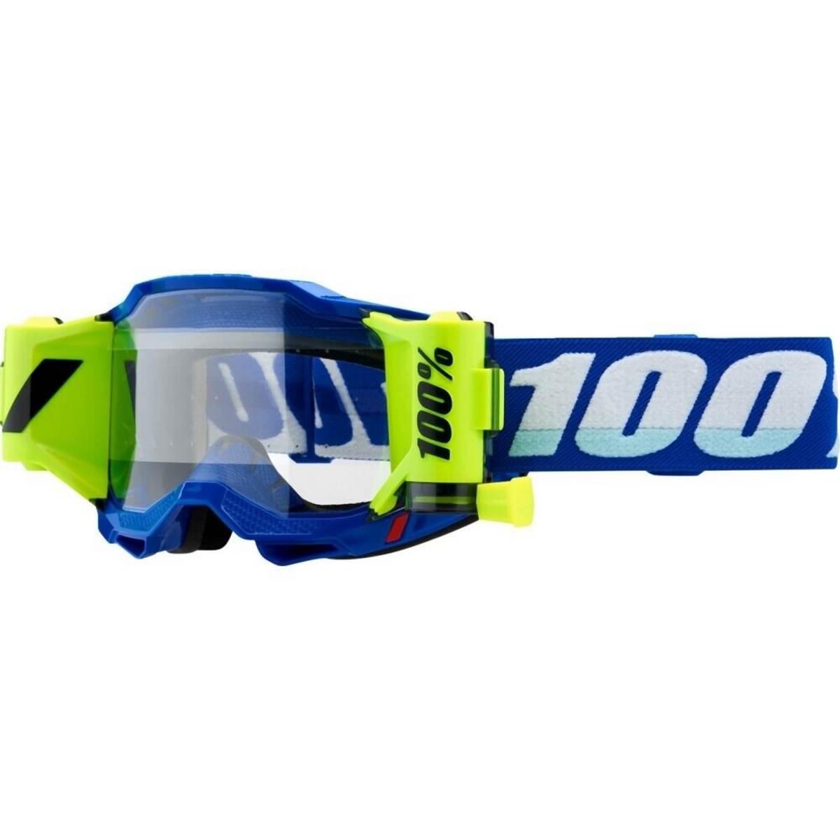 100 Procent Gogle Accuri 2 Forecast Roll-Off Blue Kolor Niebieski/Biały/Żół