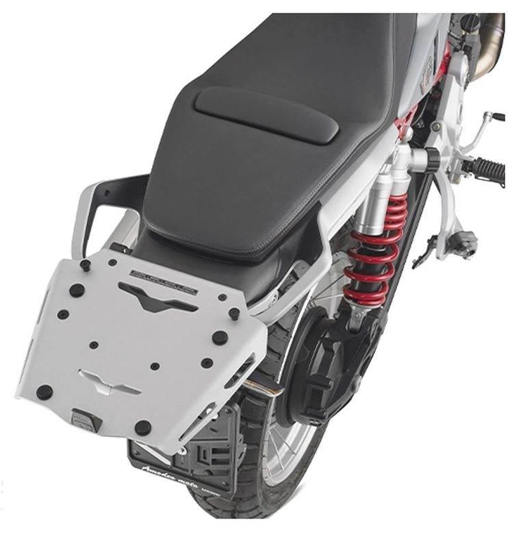 Kappa Stelaż Kufra Centralnego Anodowane Aluminium Moto Guzzi V 85 Tt '24-