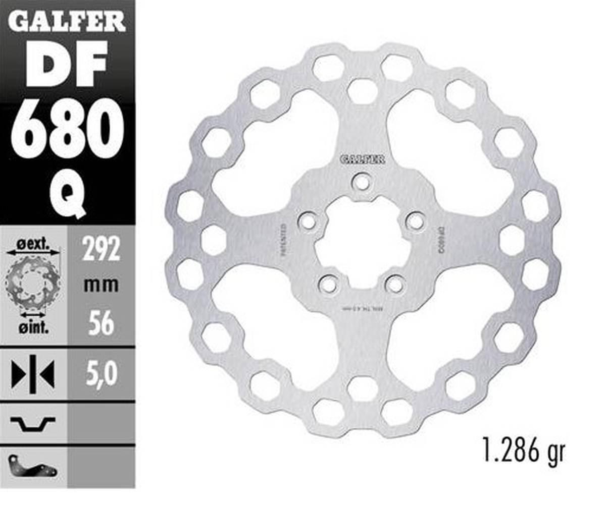 Galfer Tarcza Hamulcowa Przód Harley-Davidson 292X56X5 Cubiq