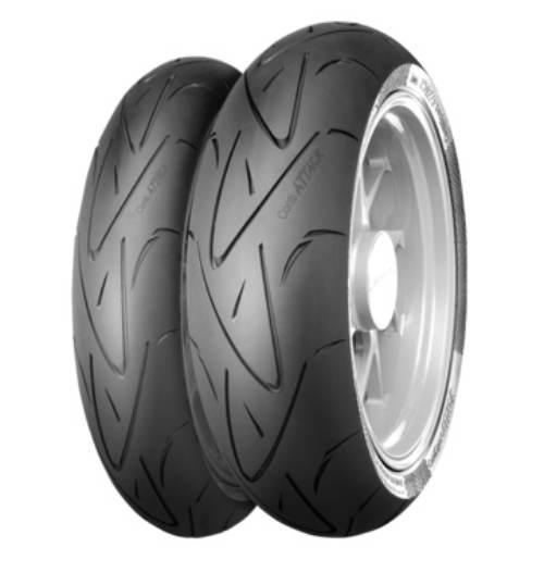Continental Opona 190/55Zr17 Contisportattack 75W Tl M/C Tył Dot 27/2024 24
