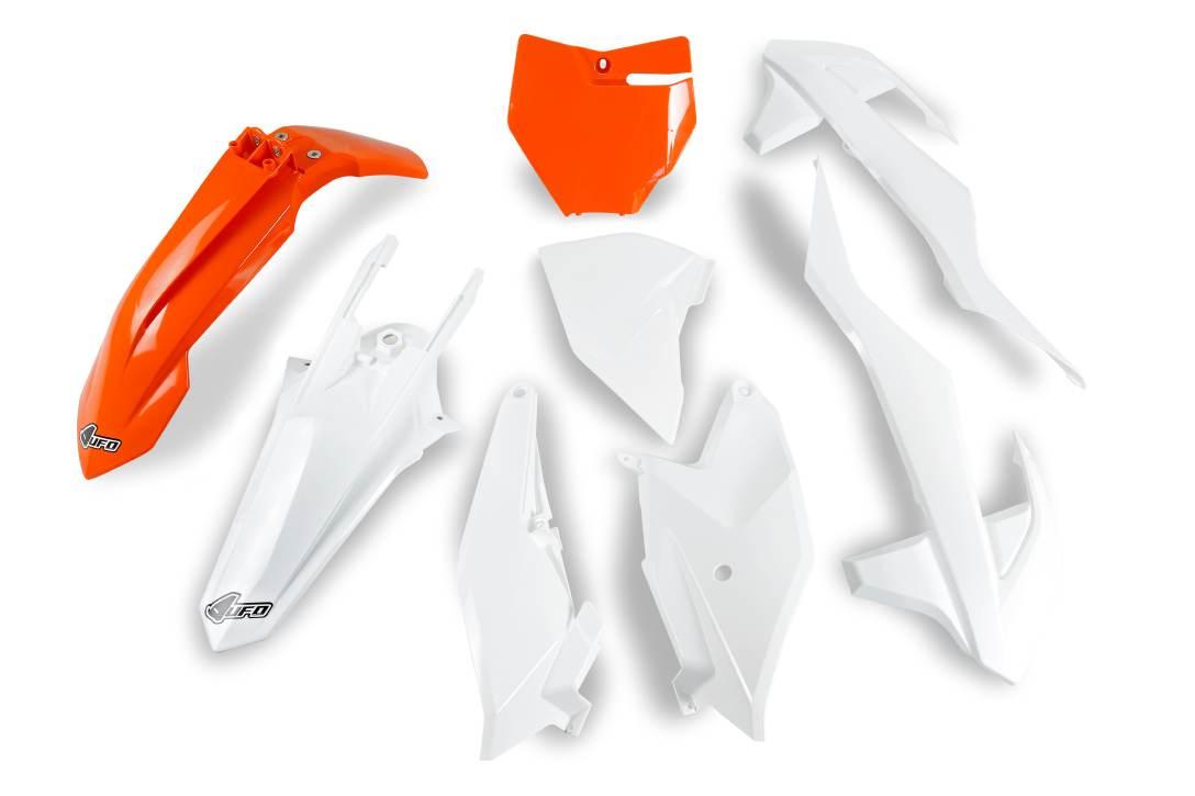 Ufo Komplet Plastików Ktm Sx 85 '18-'24 Kolor Oem '23-'24 Pomarańczowy Biał