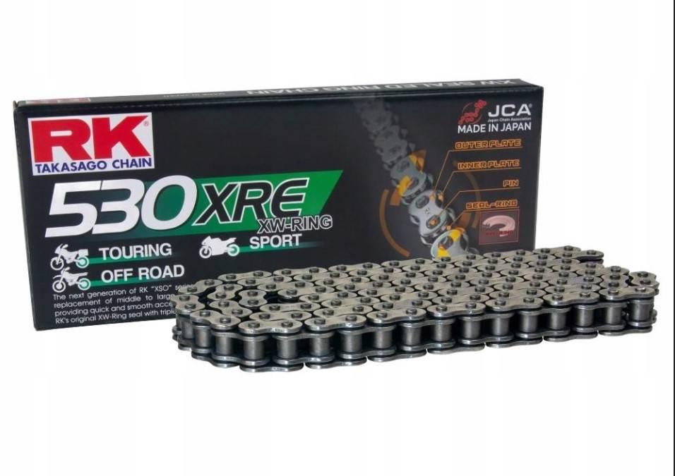 Rk Łańcuch Napędowy 530Xre-112 Xw-Ring Zakuwka Clf W Zestawie Kolor Standar