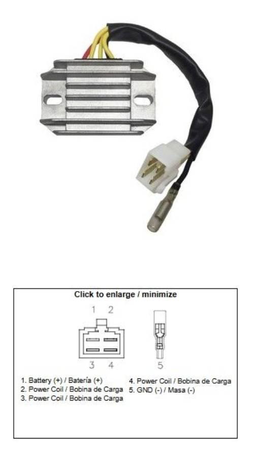 Dze Regulator Napięcia Suzuki Lt 230 Quad Runner '87-'93 32800-35B00
