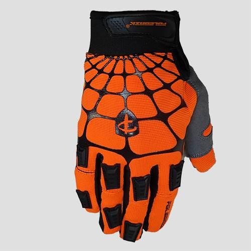 Polednik Rękawice Rękawiczki Cross Model Web Mx Kolor Czarny/Pomarańczowy F
