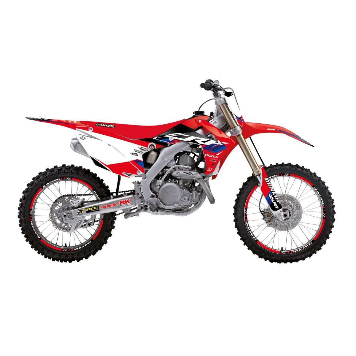 Blackbird Komplet Naklejek Oklein Honda Crf 250R '14-'17, Crf 450R '13-'16