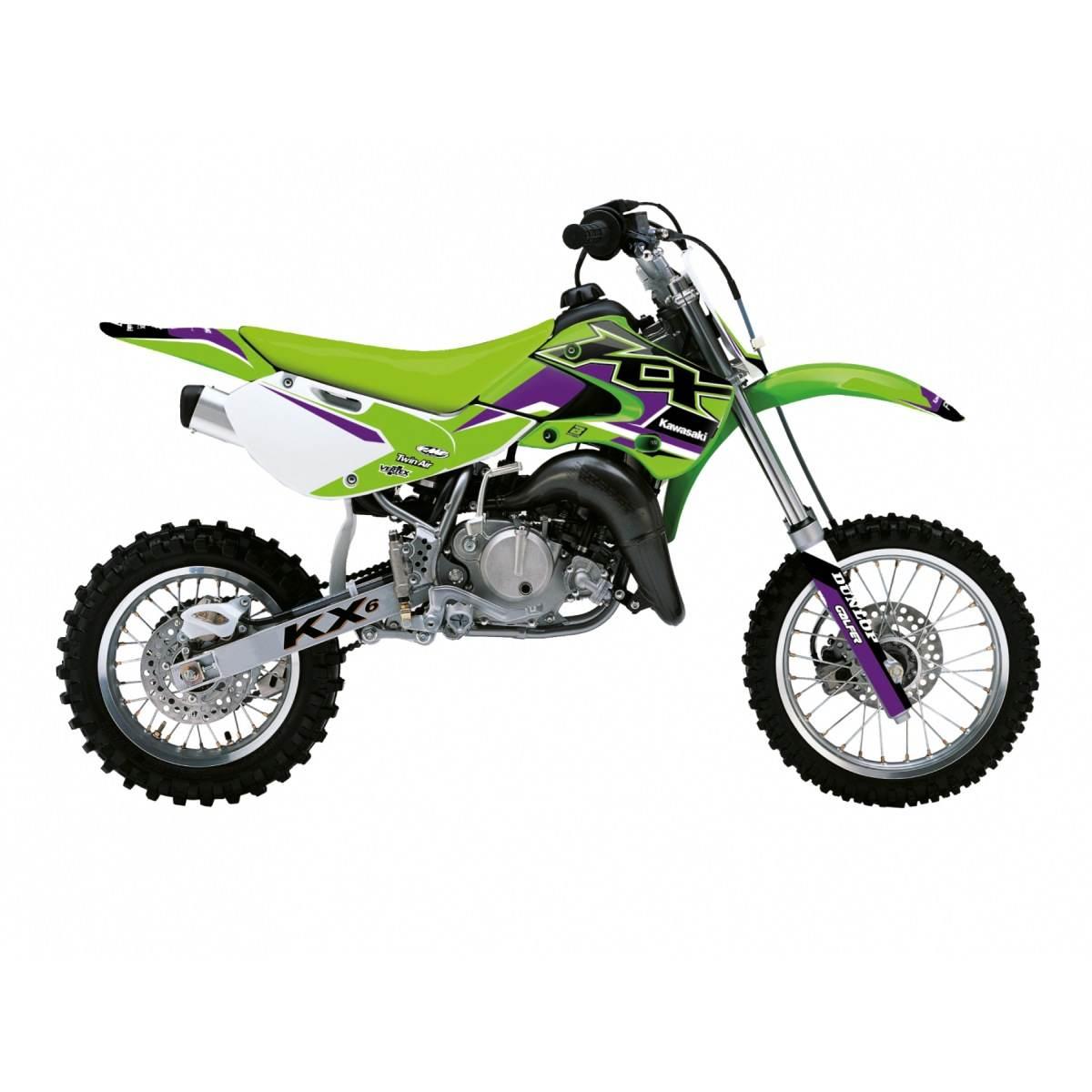 Blackbird Komplet Naklejek Oklein Kawasaki Kx 65 '00-'23 Dream 5 Kolor Ziel