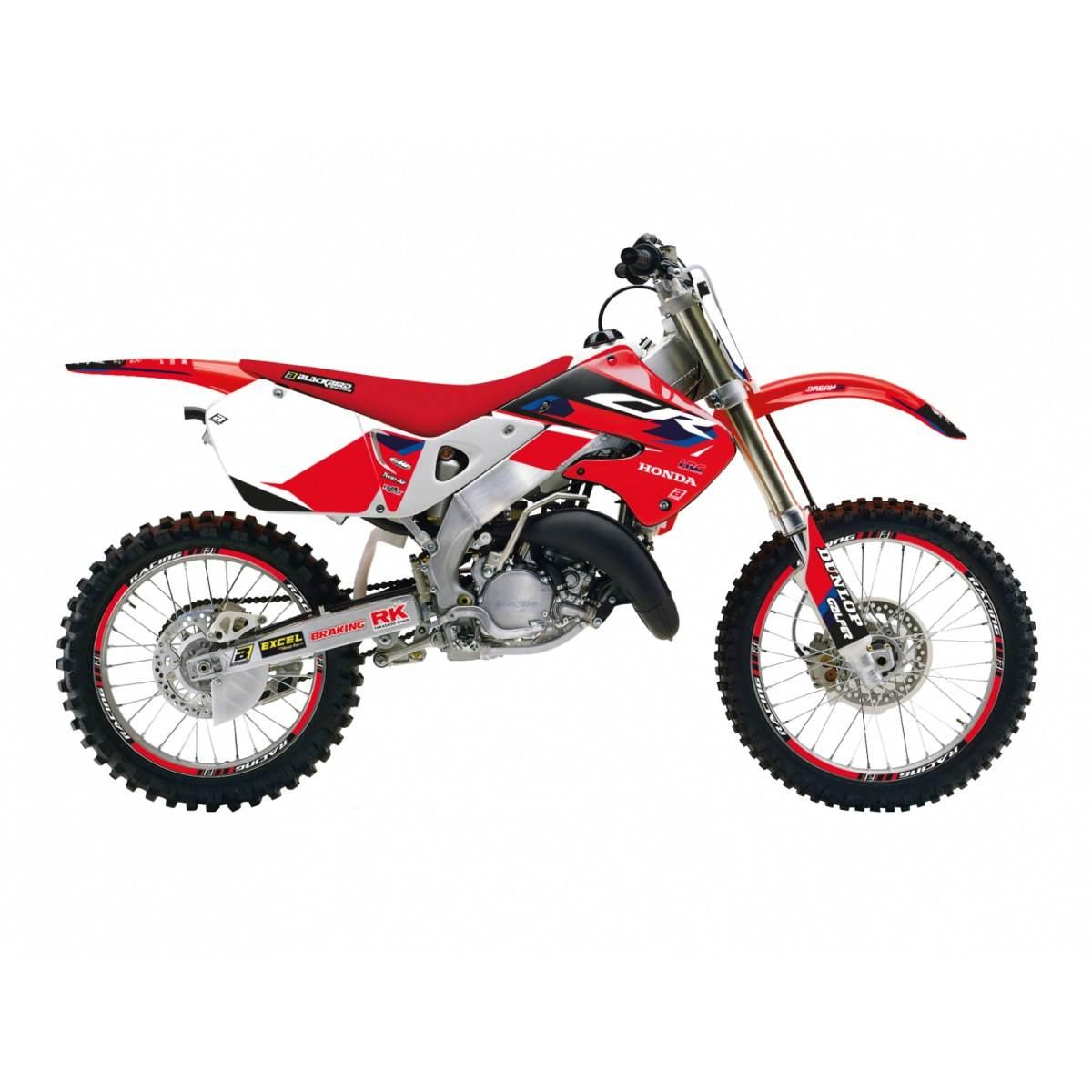Blackbird Komplet Naklejek Oklein Honda Cr 125R '98-'99, Cr 250R '97-'99 Dr