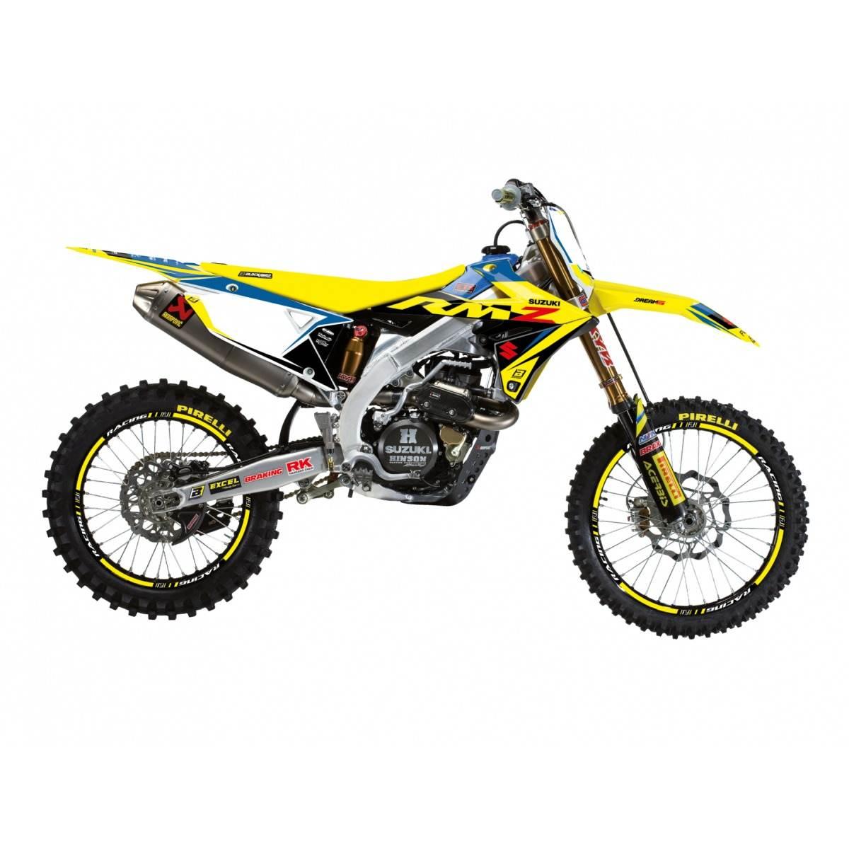Blackbird Komplet Naklejek Oklein Suzuki Rmz 250 '19-'25, Rmz 450 '18-'25 D