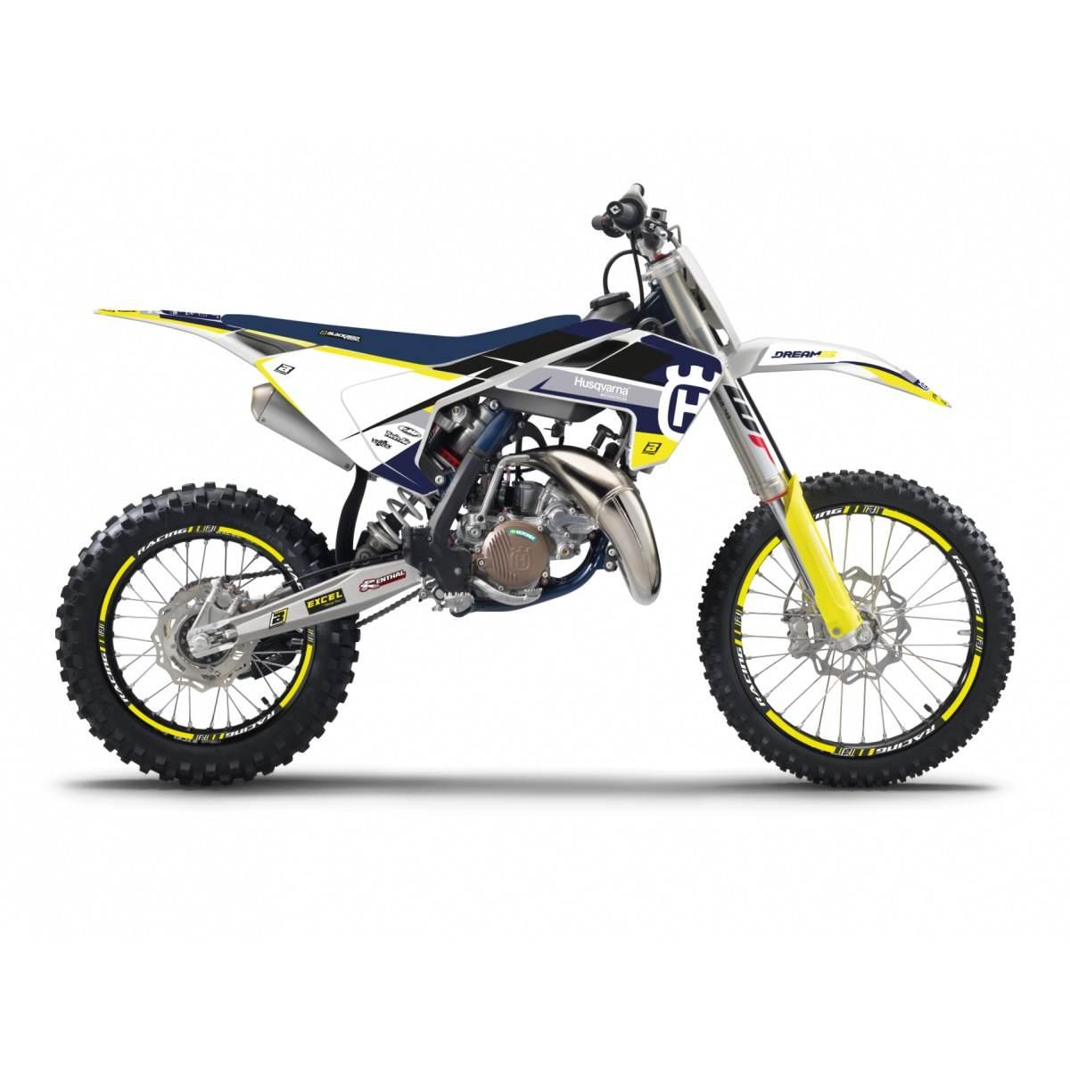 Blackbird Komplet Naklejek Oklein Husqvarna Tc 85 '18-'24 Dream 5 Kolor Żół