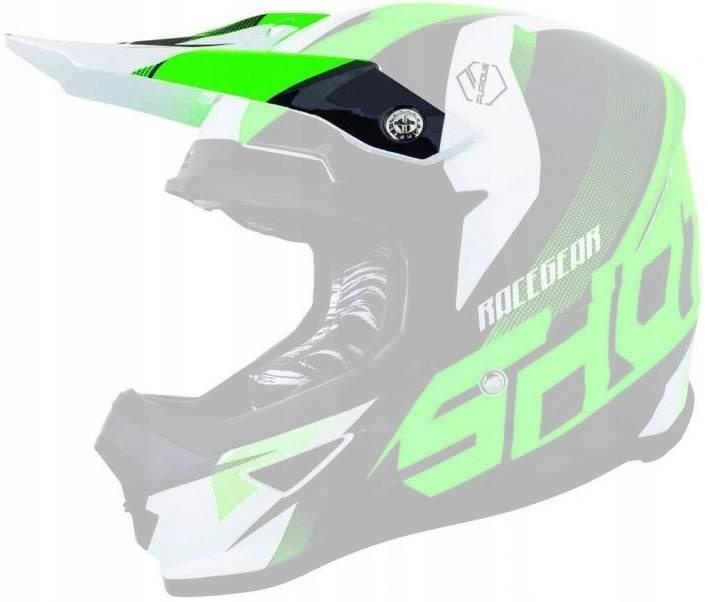 Shot Racing Części Daszek Peak Do Kasku Furious Ultimate Neon Green Kolor Z