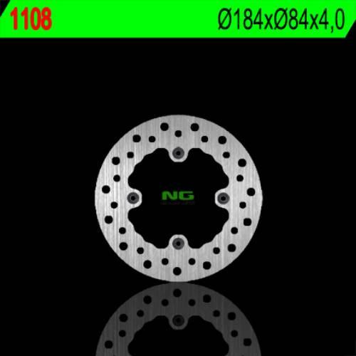 Ng Tarcza Hamulcowa Tył Kawasaki Kx 80 '84-'99 184X84X4 4X6,5Mm