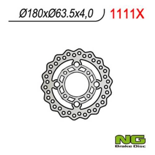 Ng Tarcza Hamulcowa Przód Ktm Quad 450/505/525 180X63,5X4 Wave