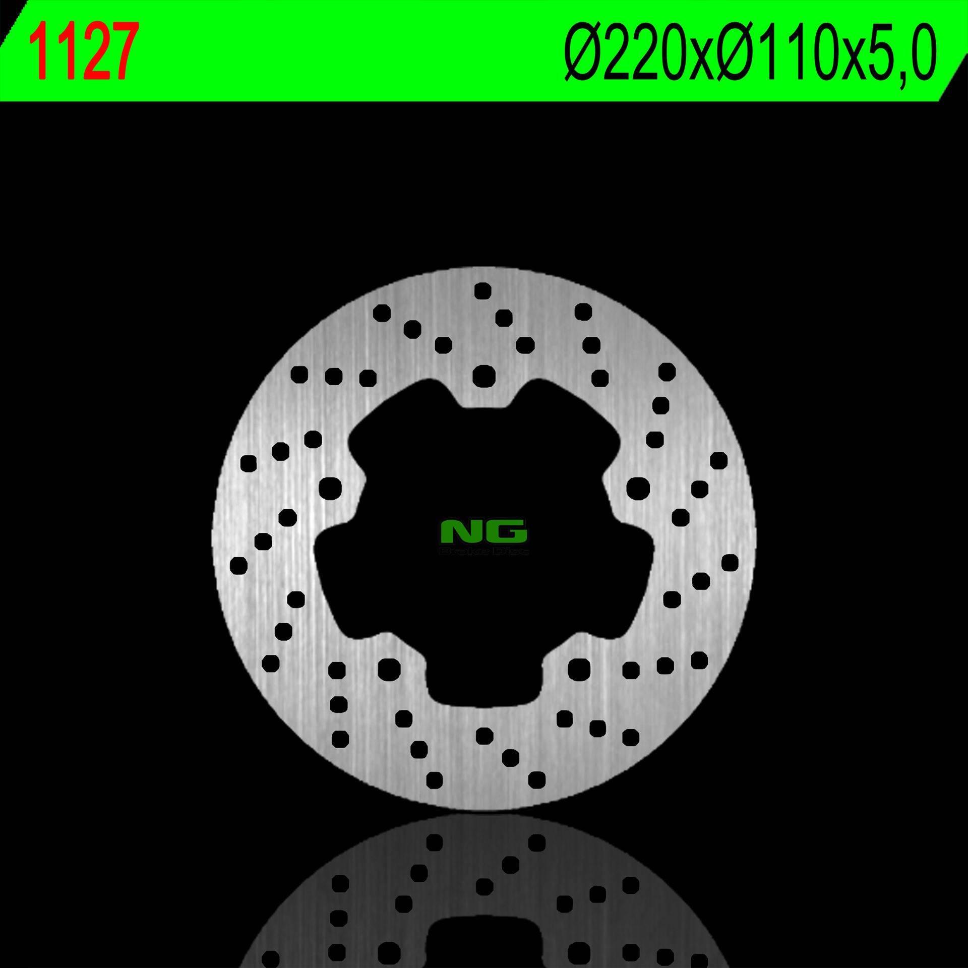 Ng Tarcza Hamulcowa Tył Sym 125/200/250/300 05-18 2250X110X5,0Mm 5X10,5Mm