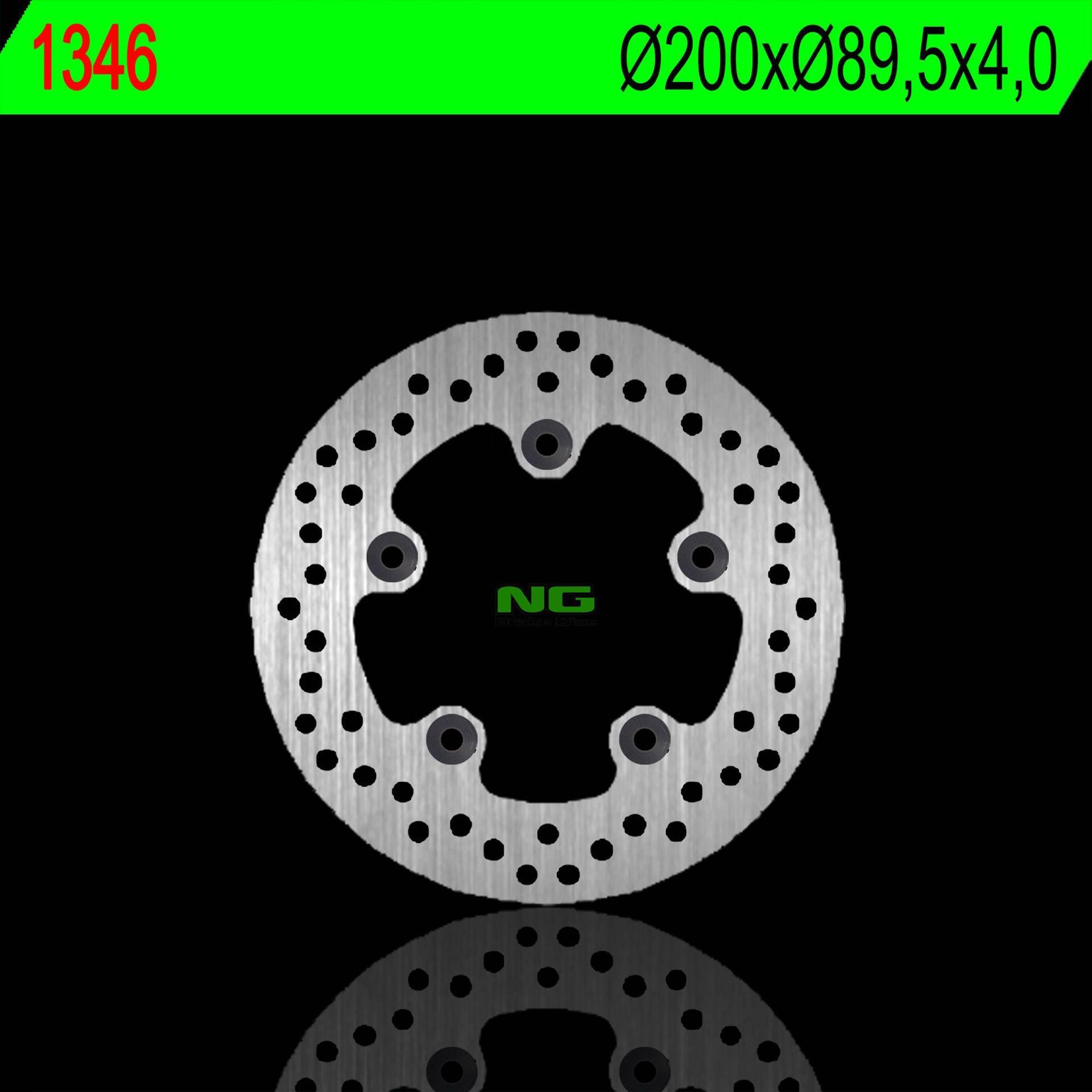 Ng Tarcza Hamulcowa Tył Kymco Grand Dink 125/300 12-15, Like 125/150/200 09