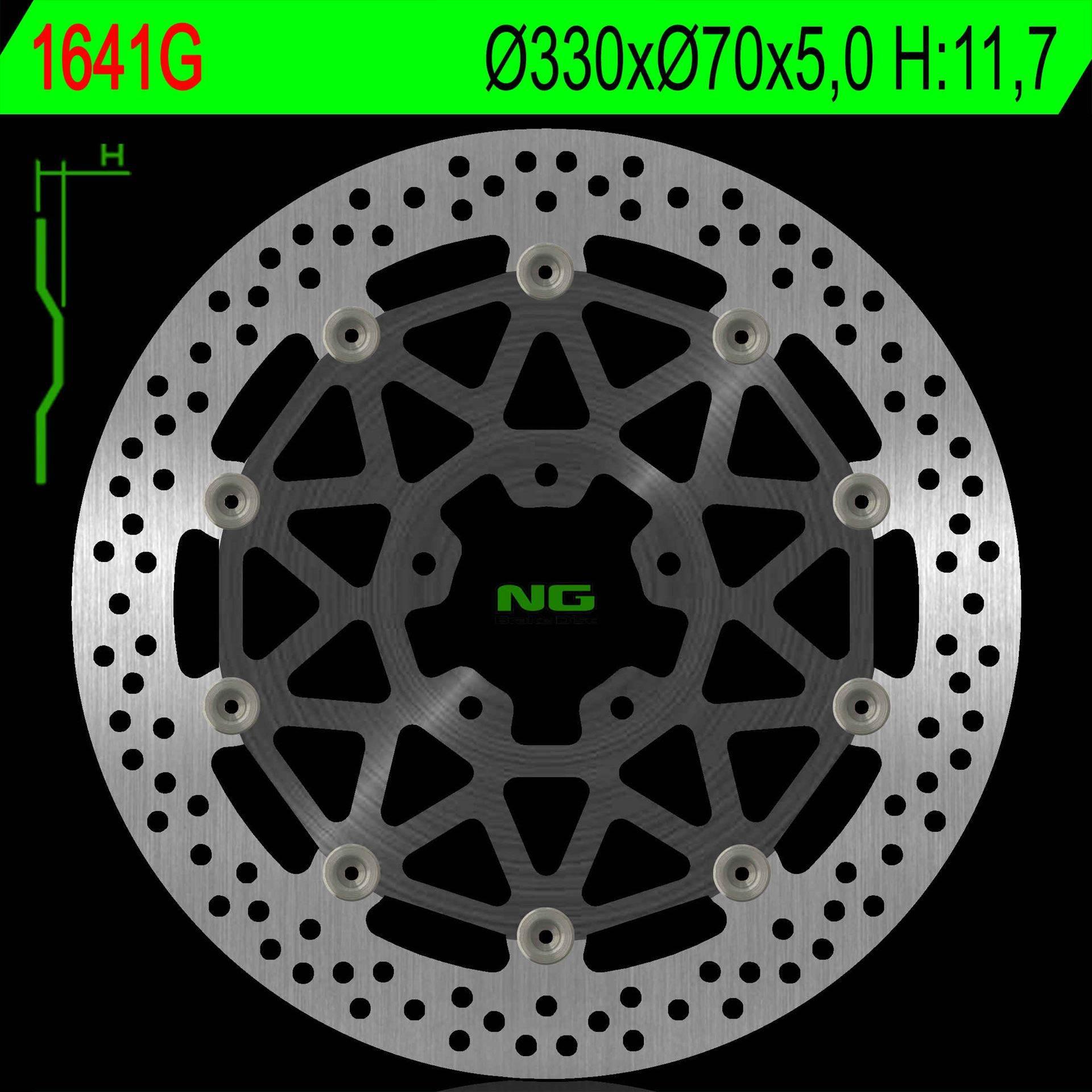 Ng Tarcza Hamulcowa Przód Kawasaki Zx 10R Se Abs '19-20, Zx 10Rr Abs '17-24