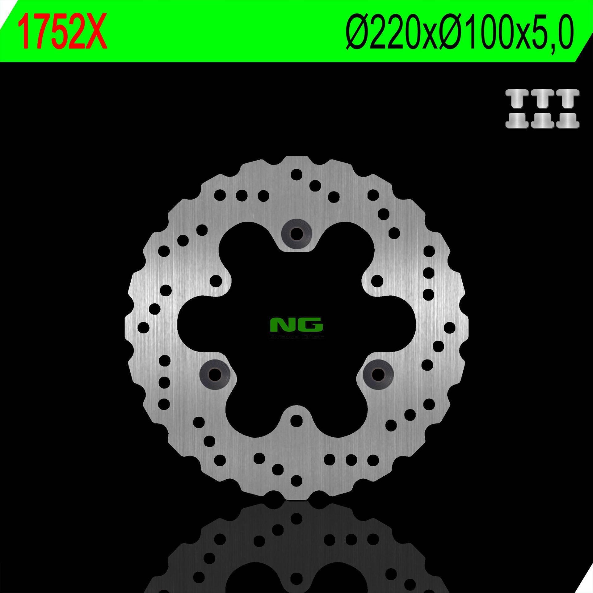 Ng Tarcza Hamulcowa Tył Kawasaki Ex 250/300/400 Ninja 13-22 Wave
