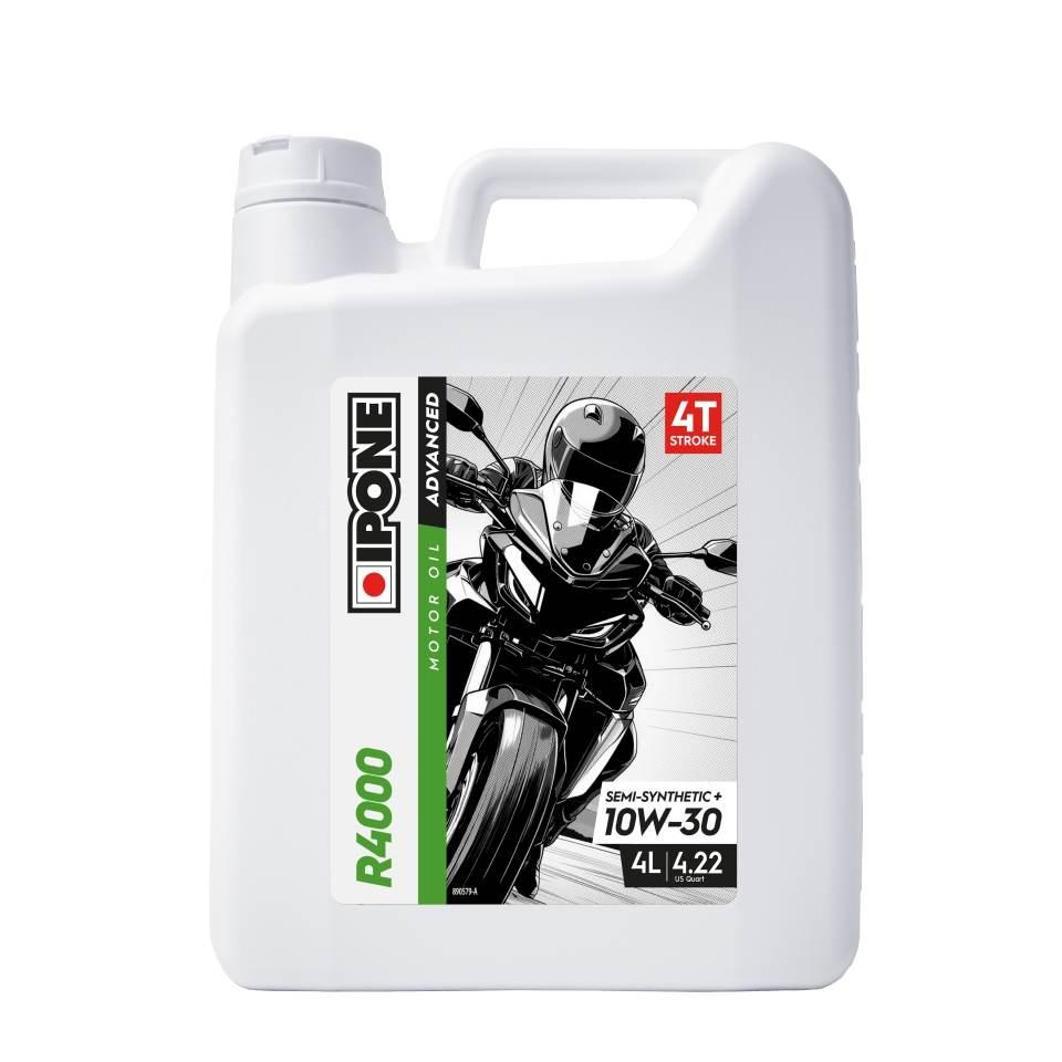 Ipone R4000 10W30 Olej Silnikowy Semisyntetyk Plus 4L Ester, Ma2 Akc 6 Zast