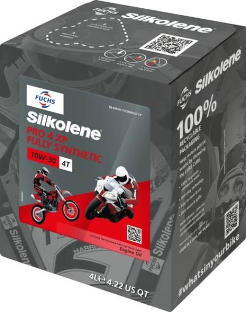 Silkolene Fuchs Olej Silnikowy 100% Syntetyczny Ester Pro 4 Xp 10W30 4L