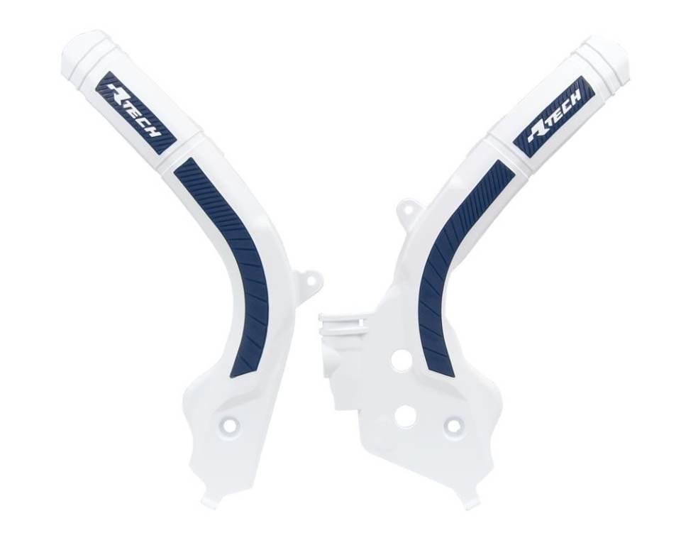 Racetech Rtech Osłony Ramy Komplet Bi-Material Super Grip Husqvarna Tc 125