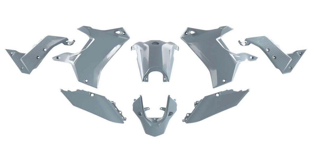 Racetech Rtech Komplet Plastików Bez Przedniego Błotnika T7 Revolution Yama