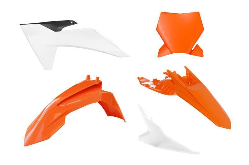 Racetech Rtech Komplet Plastików Ktm Sx 65 '24-'25 Kolor Oem Pomarańczowy B