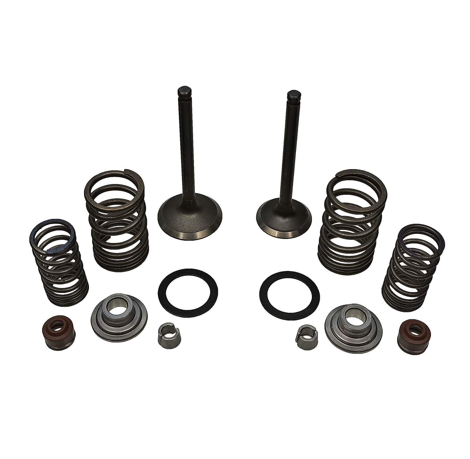 Zawory silnika uzbrojone pitbike mrf cross yx140 1p56fmj