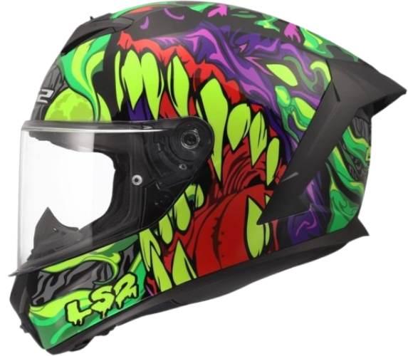 Kask Ls2 Ff820 Rapid Iii Lycant Purple Green Xxl