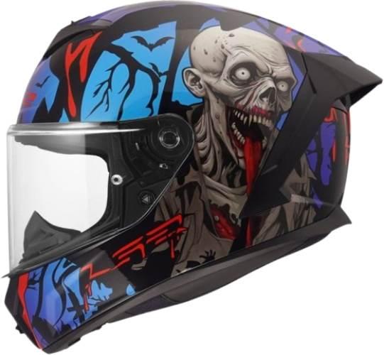Kask Ls2 Ff820 Rapid Iii Zombie Ii Bl.red Blue Xxl