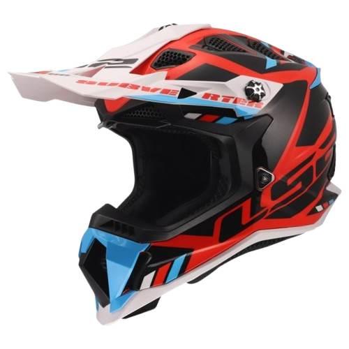 Kask Ls2 Mx700 Subverter Stomp White Blue Red S