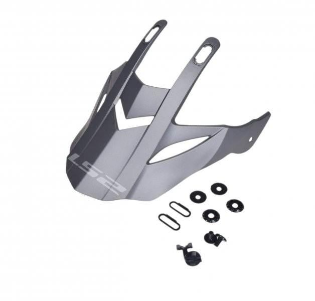 Daszek Kasku Mx436 Matt Titanium | AK800436PK07
