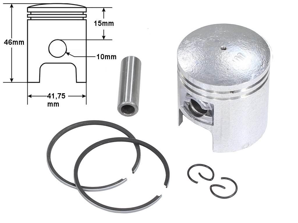 Tłok Suzuki Ad50 41,75 Std 3-Szlif