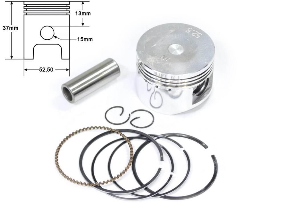 Tłok Gy6 125 52,5Mm Pin 15Mm Std