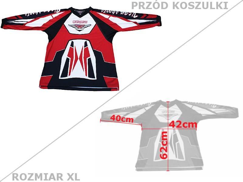 Koszulka Vt07 Youth Mała Red Xl