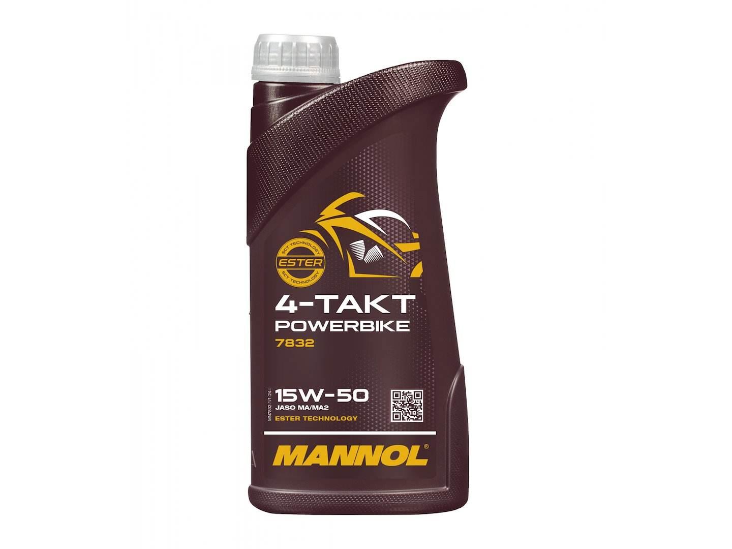 Olej Mannol 4-Takt Powerbike 15W50 1L 7832