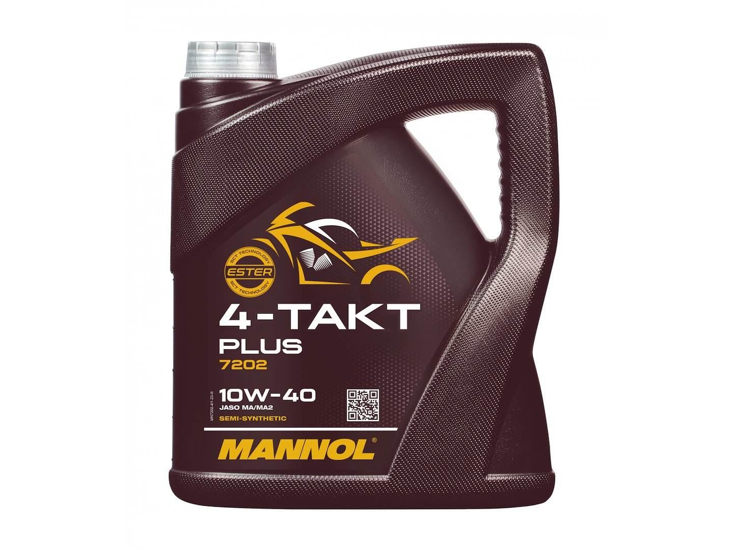 Olej Mannol 4-Takt Plus 10W40 4L 7202
