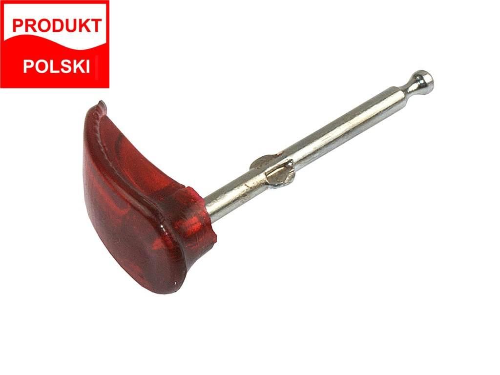 Kluczyk Stacyjki Wsk Czerwony Połysk