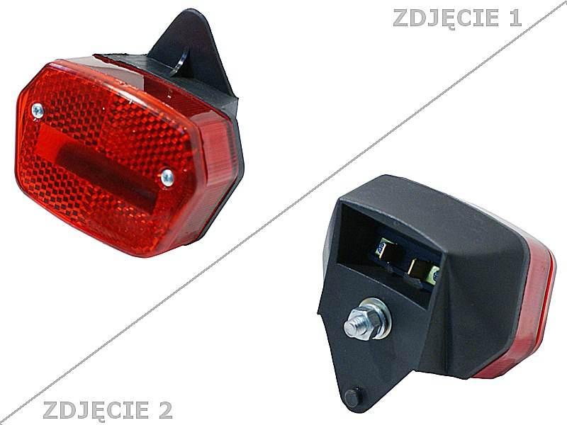 Lampa Tył Romet 6V 5W Rurka